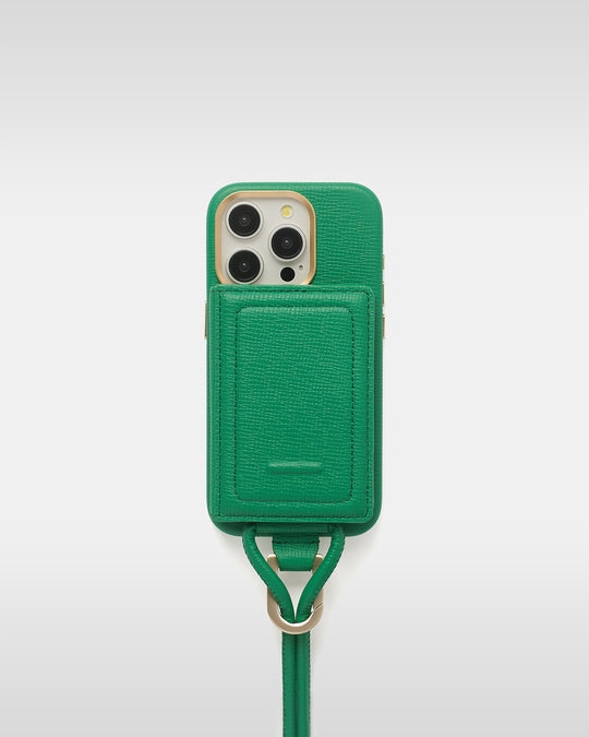 Magsafe iPhone Case + Crossbody Accessories Set - Jolly Green