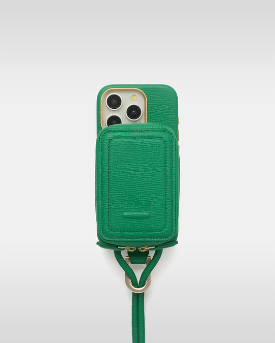 Magsafe iPhone Case + Crossbody Accessories Set - Jolly Green