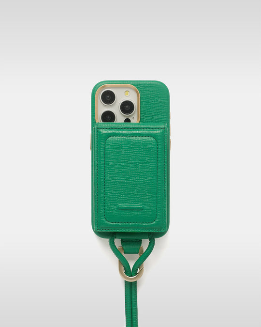 Magsafe iPhone Case + Crossbody Accessories Set - Jolly Green