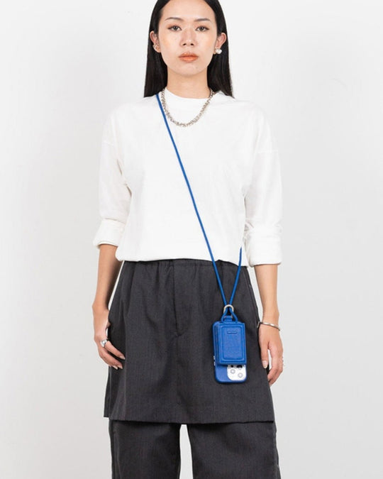Magsafe iPhone Case + Crossbody Accessories Set - Lapis Blue