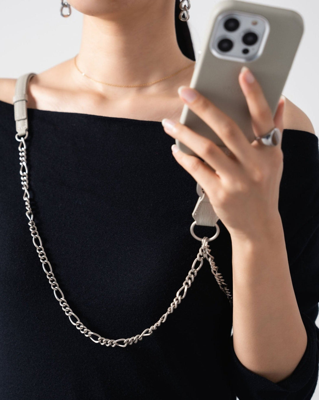 Chain Strap + iPhone Case Set